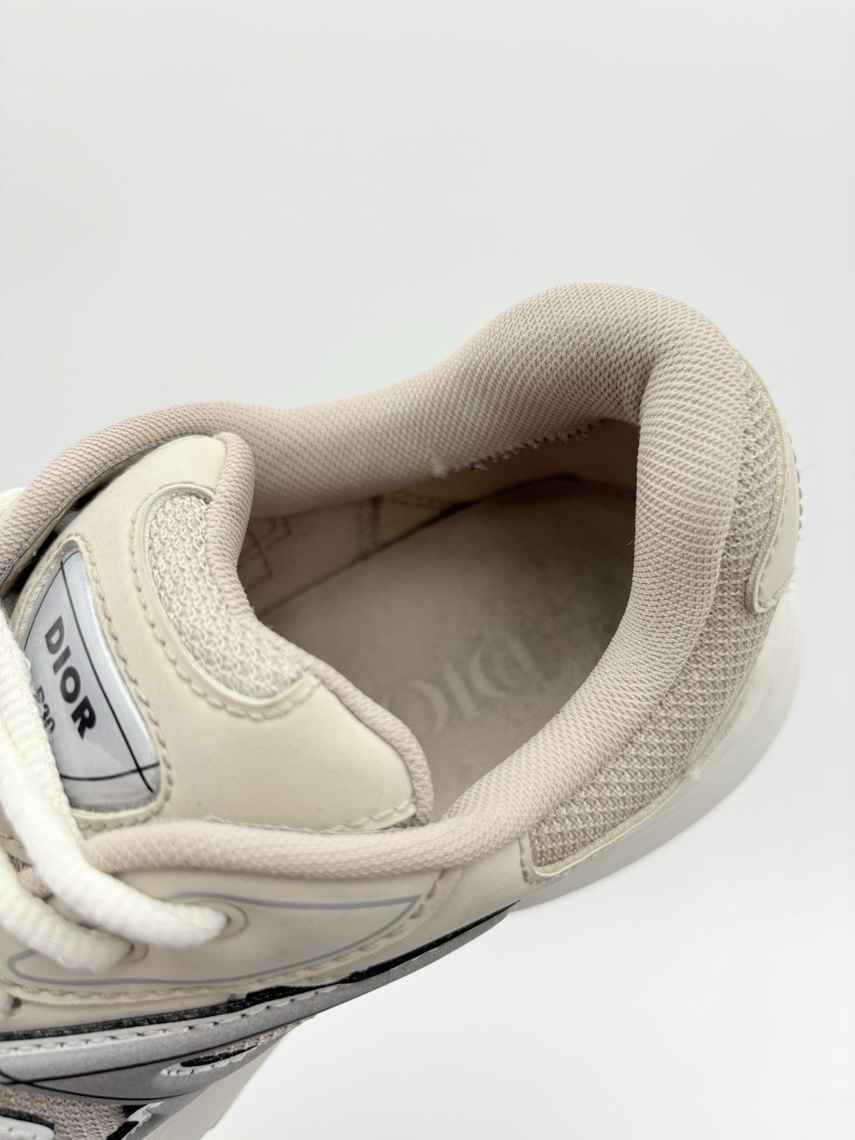 Size 41 (8 US) - Dior B30 Reflective Sneaker ' Tan White ' | GREAT CONDITION!