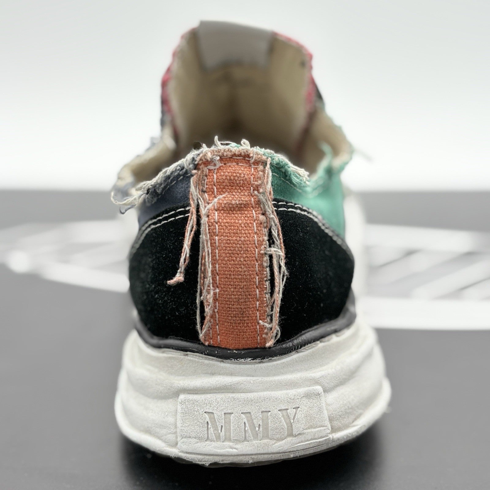 Size 44 (11 US) Maison Mihara Yasuhiro OG Sole Canvas ' Multi Color '