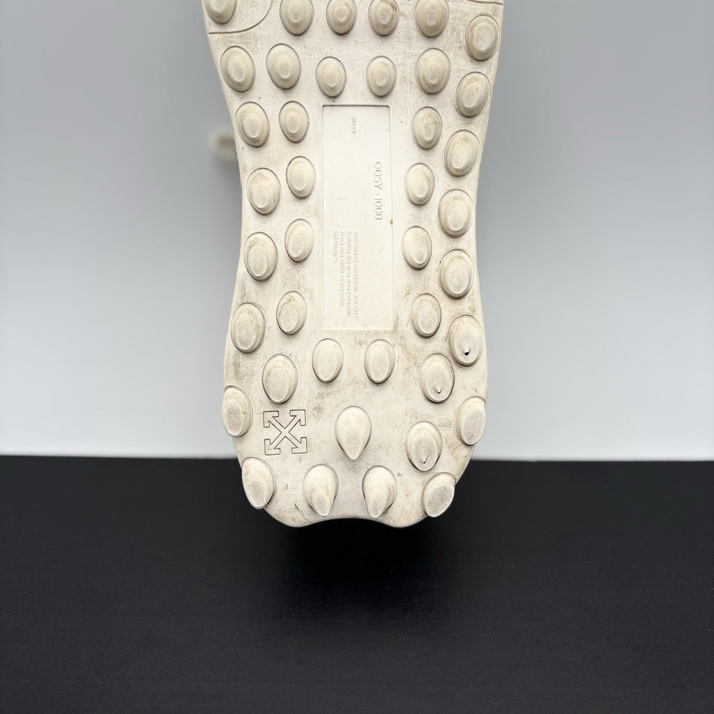Size 43 (10 US) Off-White Odsy-1000 ' White, Beige, Green ' | GREAT CONDITION!