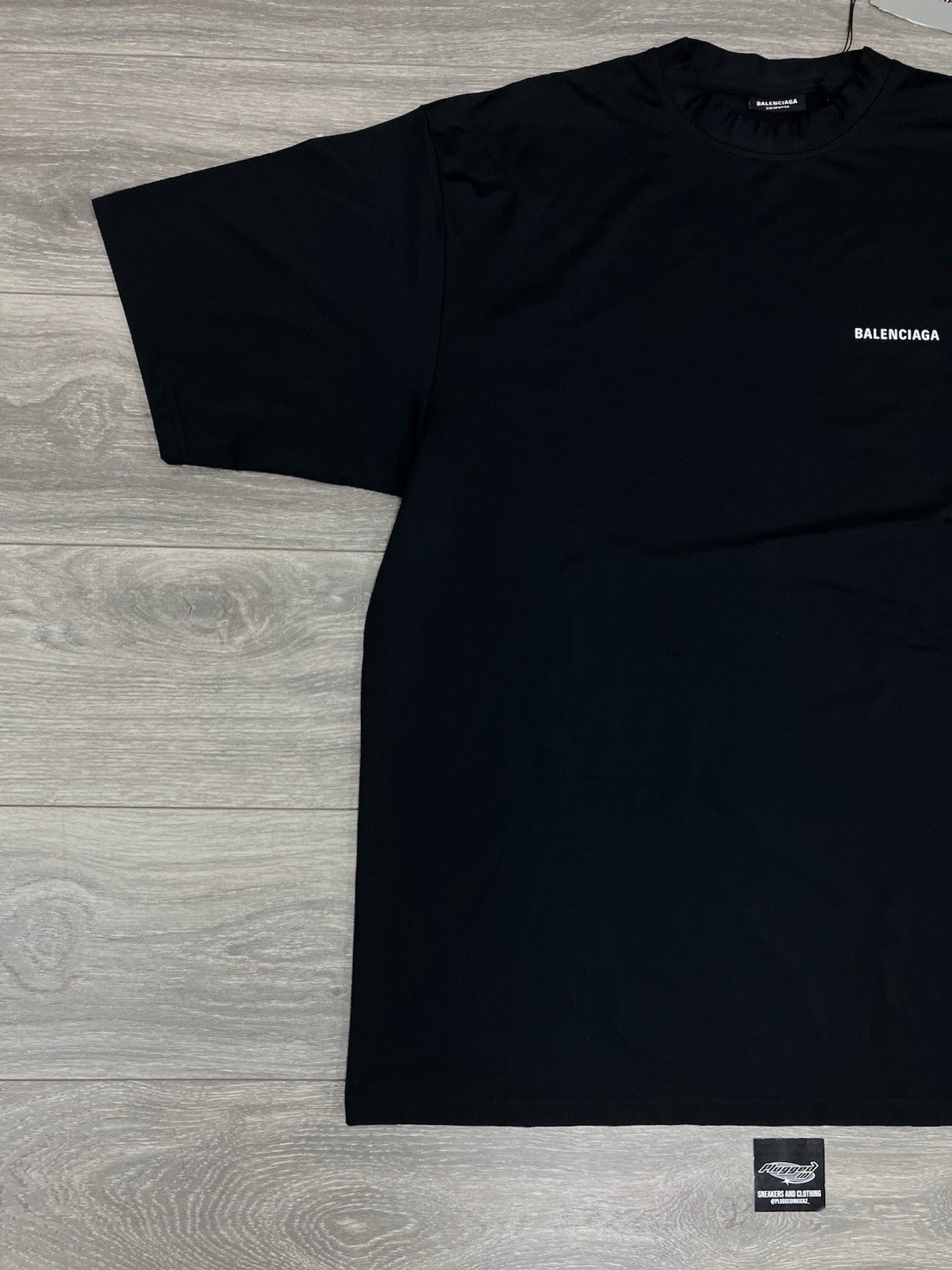 Size Small - Balenciaga Lycra Large Fit Swim Shirt ' Black ' | BRAND NEW!