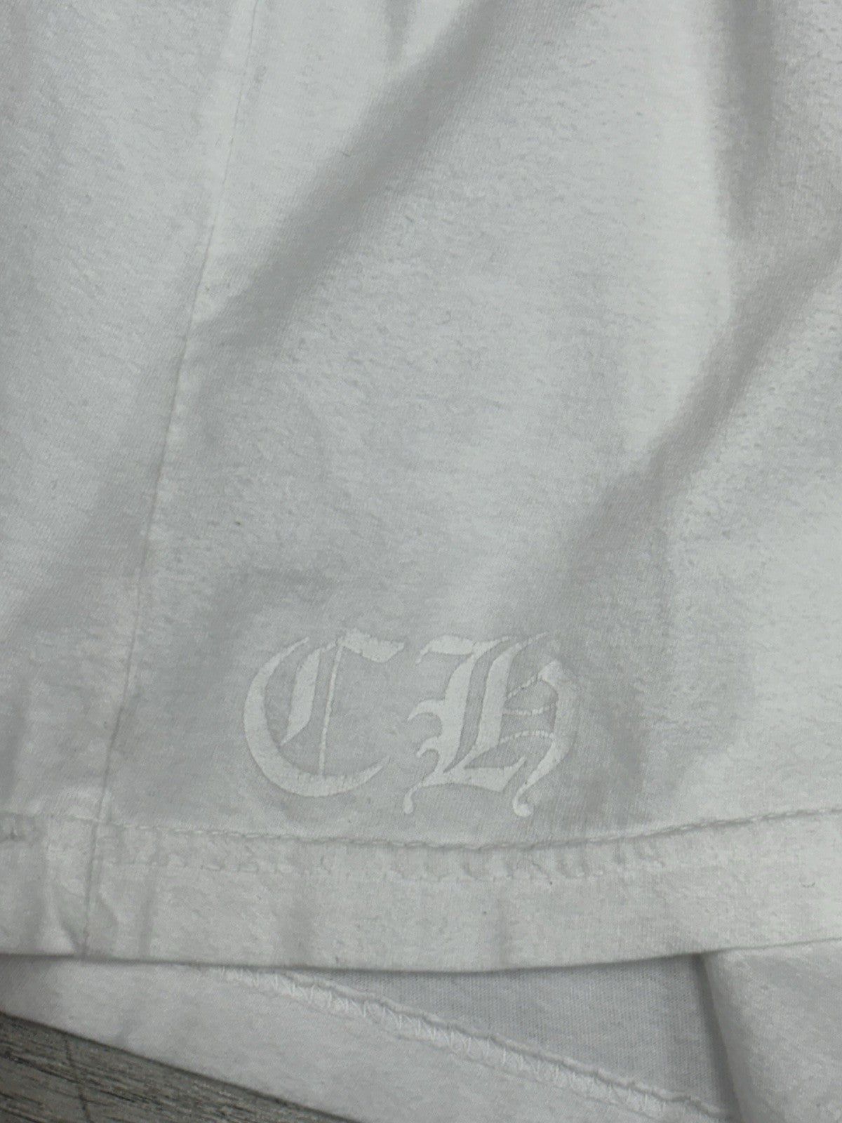 Size XL - Chrome Hearts St. Barth Collar Print T-Shirt ' White Blue '