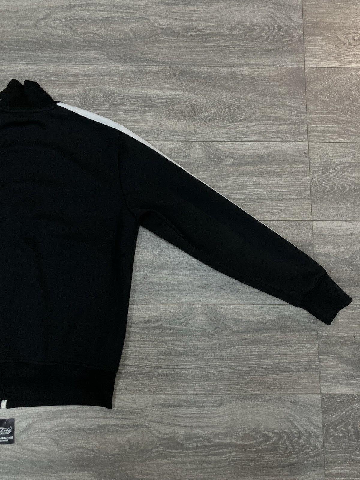 Size L - Palm Angels Classic Track Jacket ' Black White '