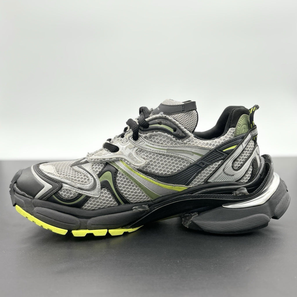 Size 46 (13 US) - Balenciaga Runner 2.0 ' Silver Neon Yellow ' | SUPER CLEAN!