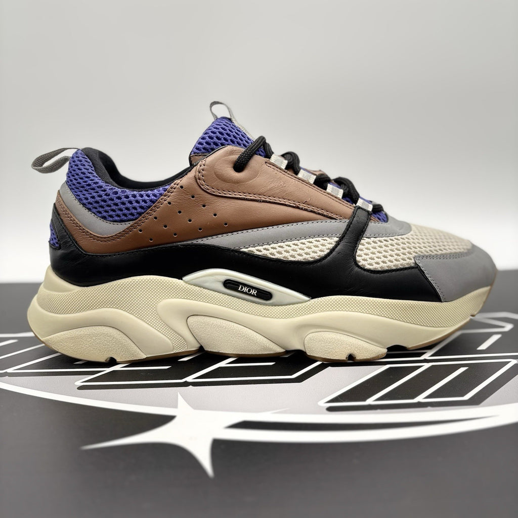 Size 45 (US 12) - Dior B22 Sneaker ' Coffee Violet ' | GOOD CONDITION!