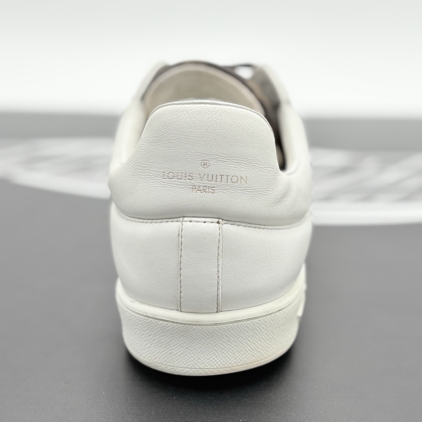Size 10.5 LV (11.5-12 US) Louis Vuitton Luxembourg ' White ' | GOOD CONDITION!