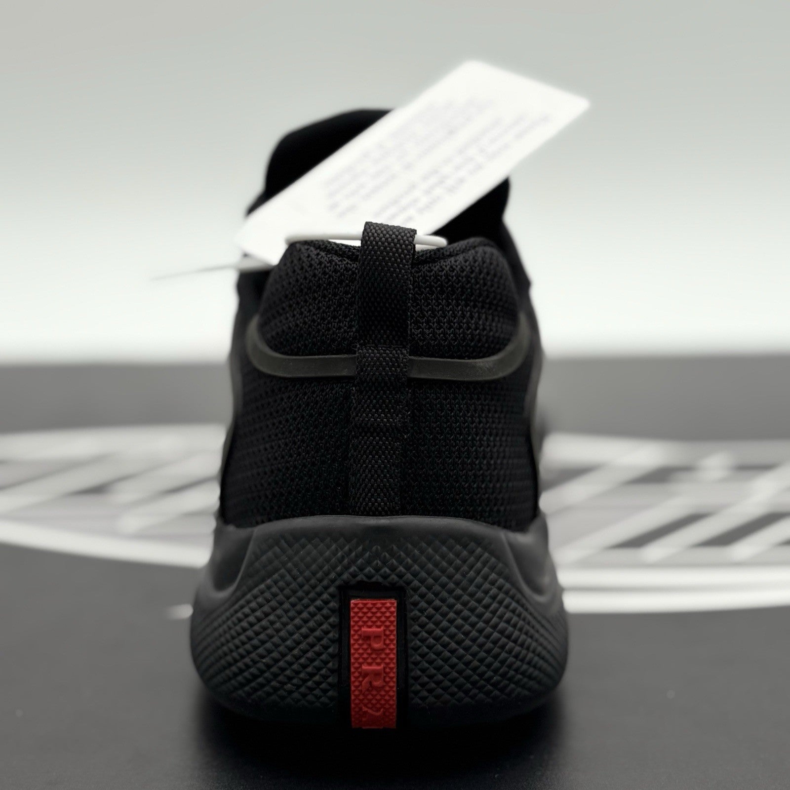 Size 7 UK (8 US) - Prada Americas Cup Sneakers ' Black ' | BRAND NEW!