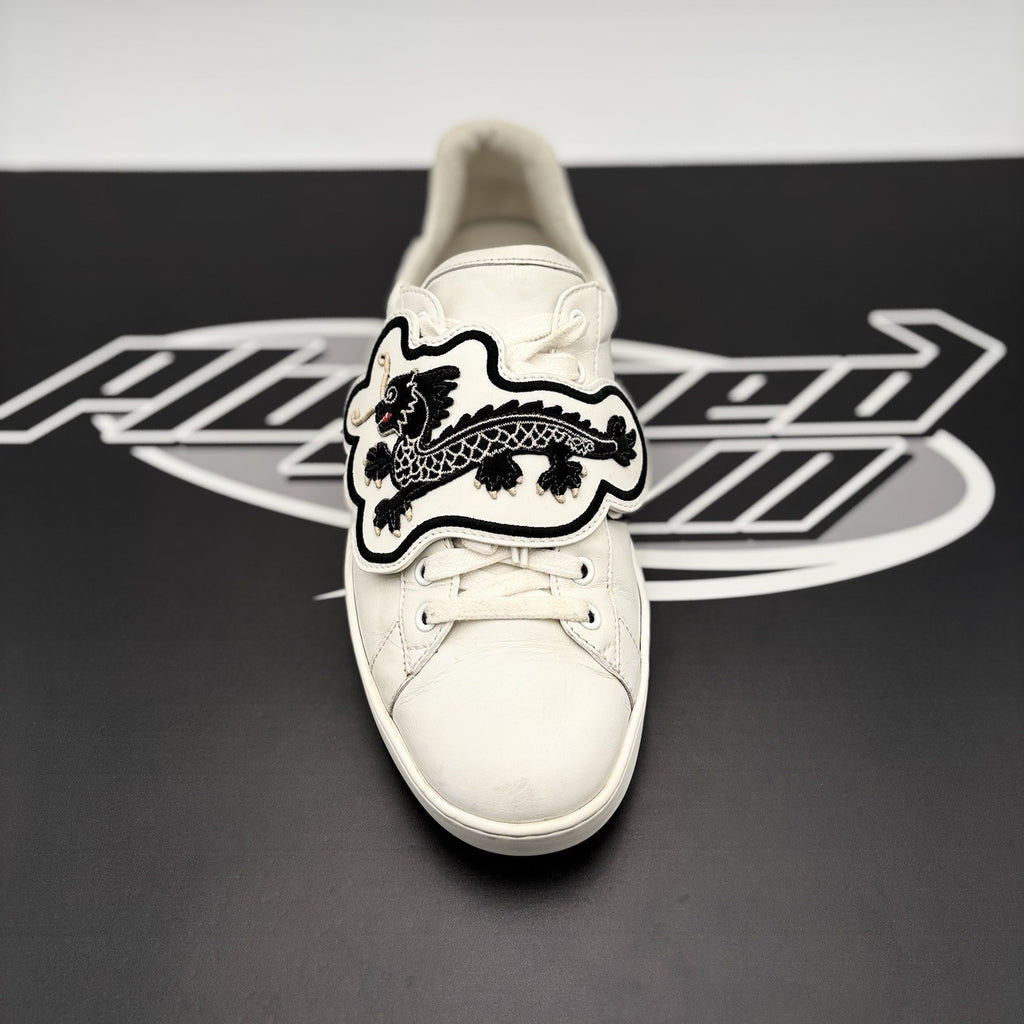 Size 9.5 G (10 US) - Gucci Ace Web Patches ' UFO, Dragon ' | GREAT CONDITION!