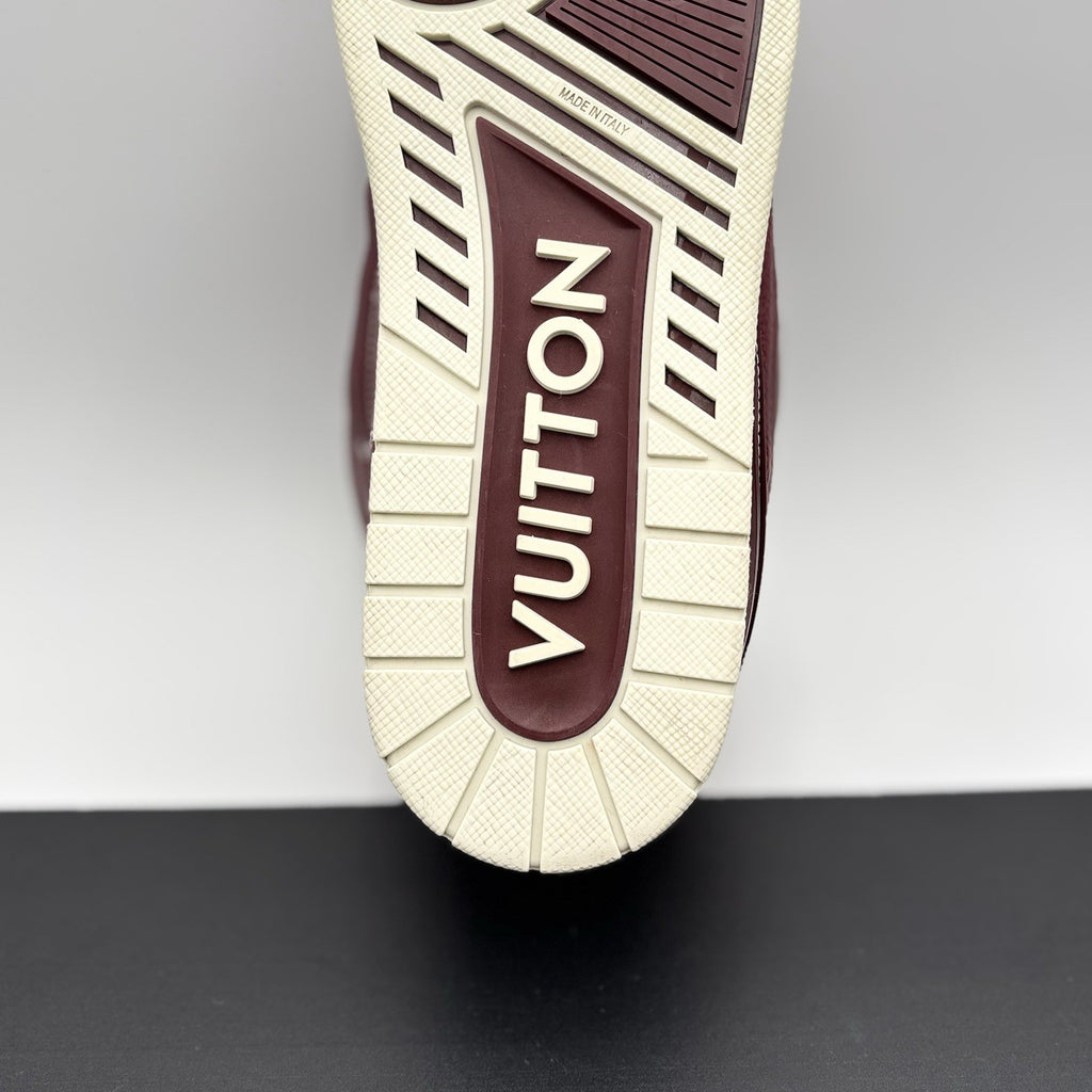 Size 13 LV (14-14.5 US) Louis Vuitton Skate ' Bordeaux Red ' | GREAT CONDITION!