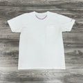 Size XL - Chrome Hearts Collar Print T-Shirt ' White Purple ' | WORN 1-3x
