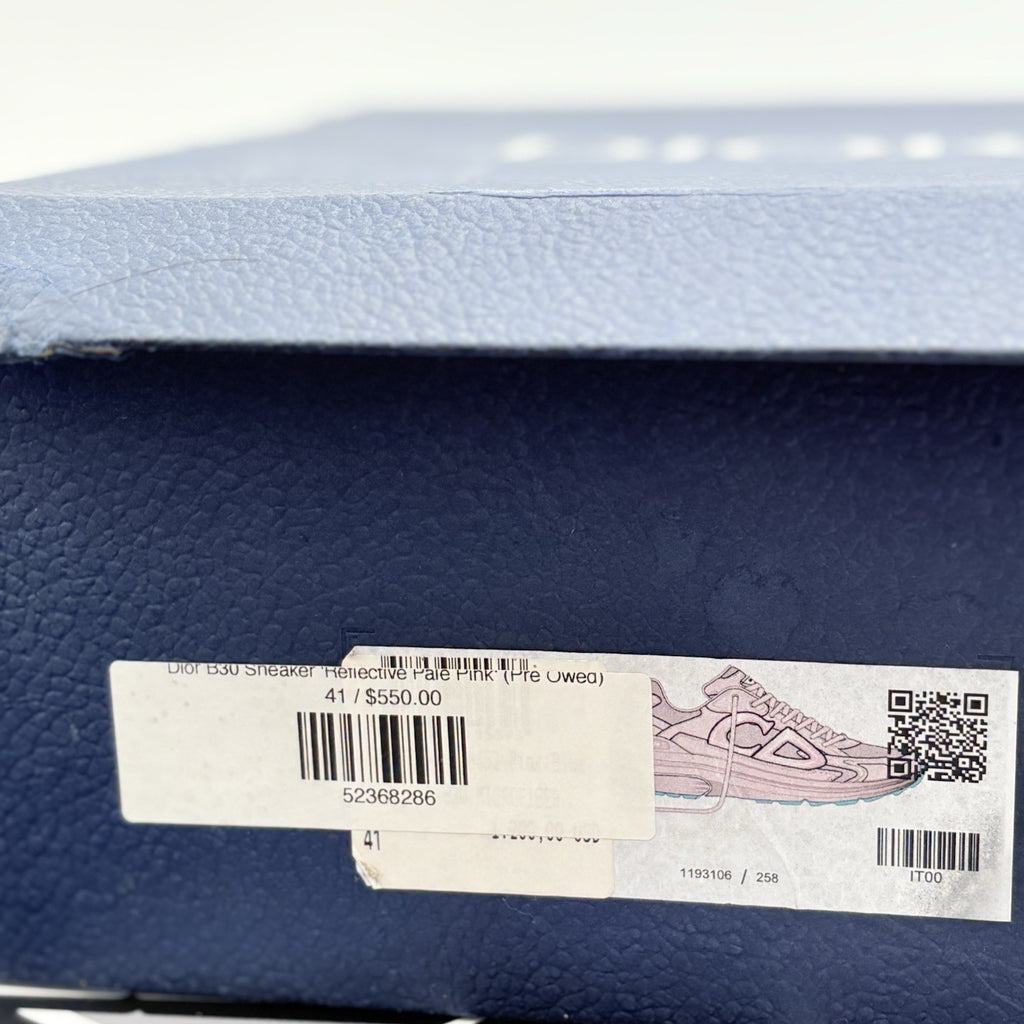 Size 41 (8 US) Dior B30 Reflective ' Pale Pink Blue ' | GREAT CONDITION!