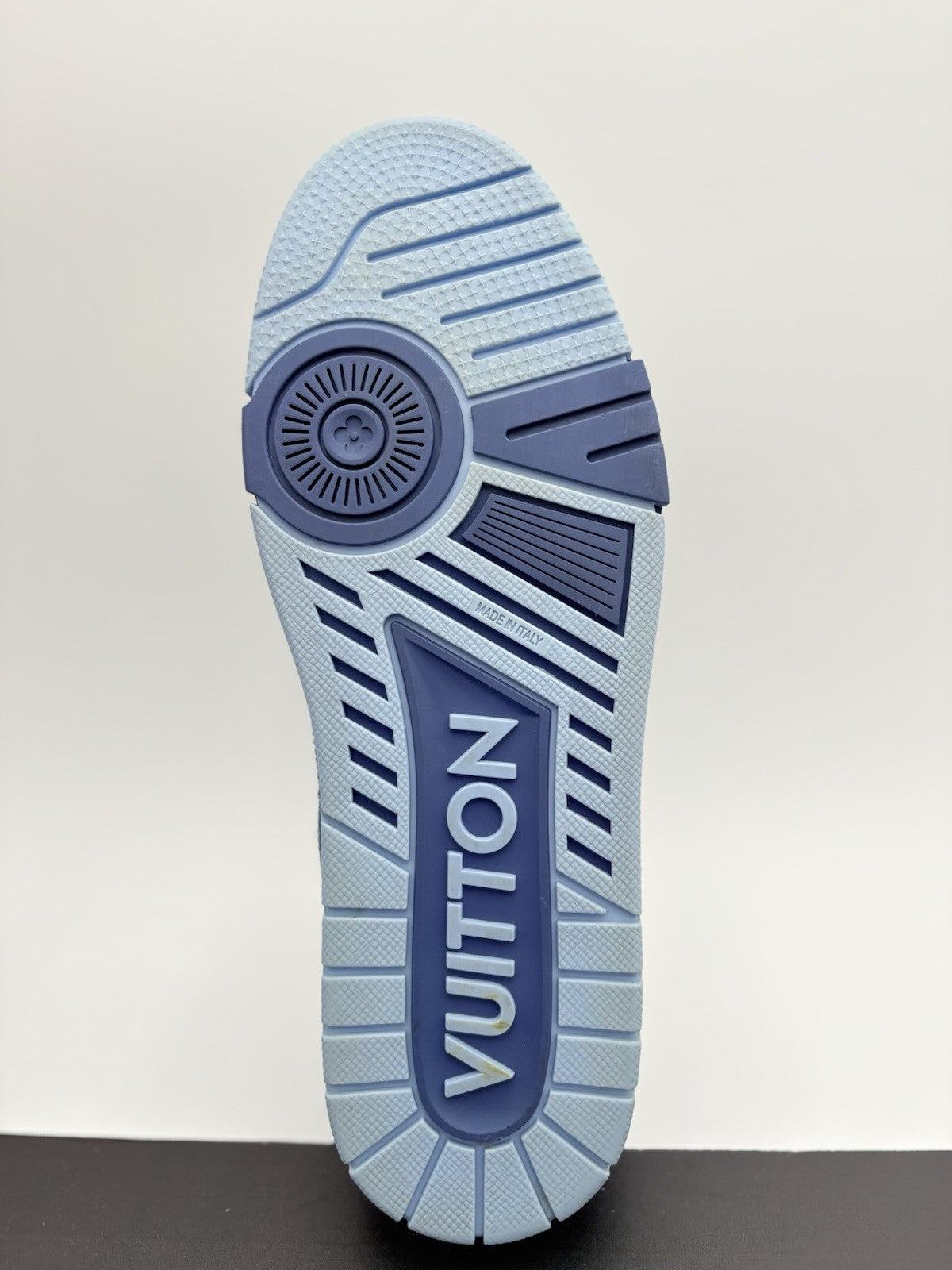 Size 8 LV (9-9.5 US) Louis Vuitton Trainer ' Monogram Blue Denim ' | SUPER CLEAN