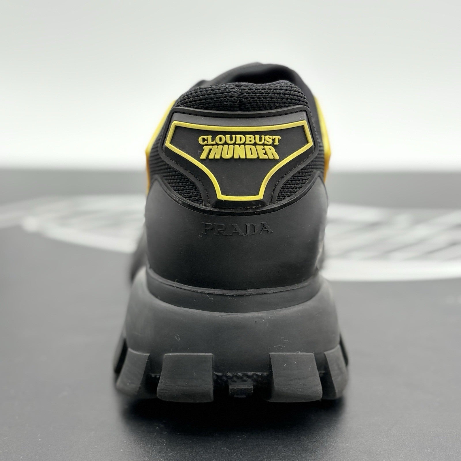 Size 9 UK 10 US) - Prada Cloudbust Thunder ' Yellow Black ' | SUPER CLEAN!