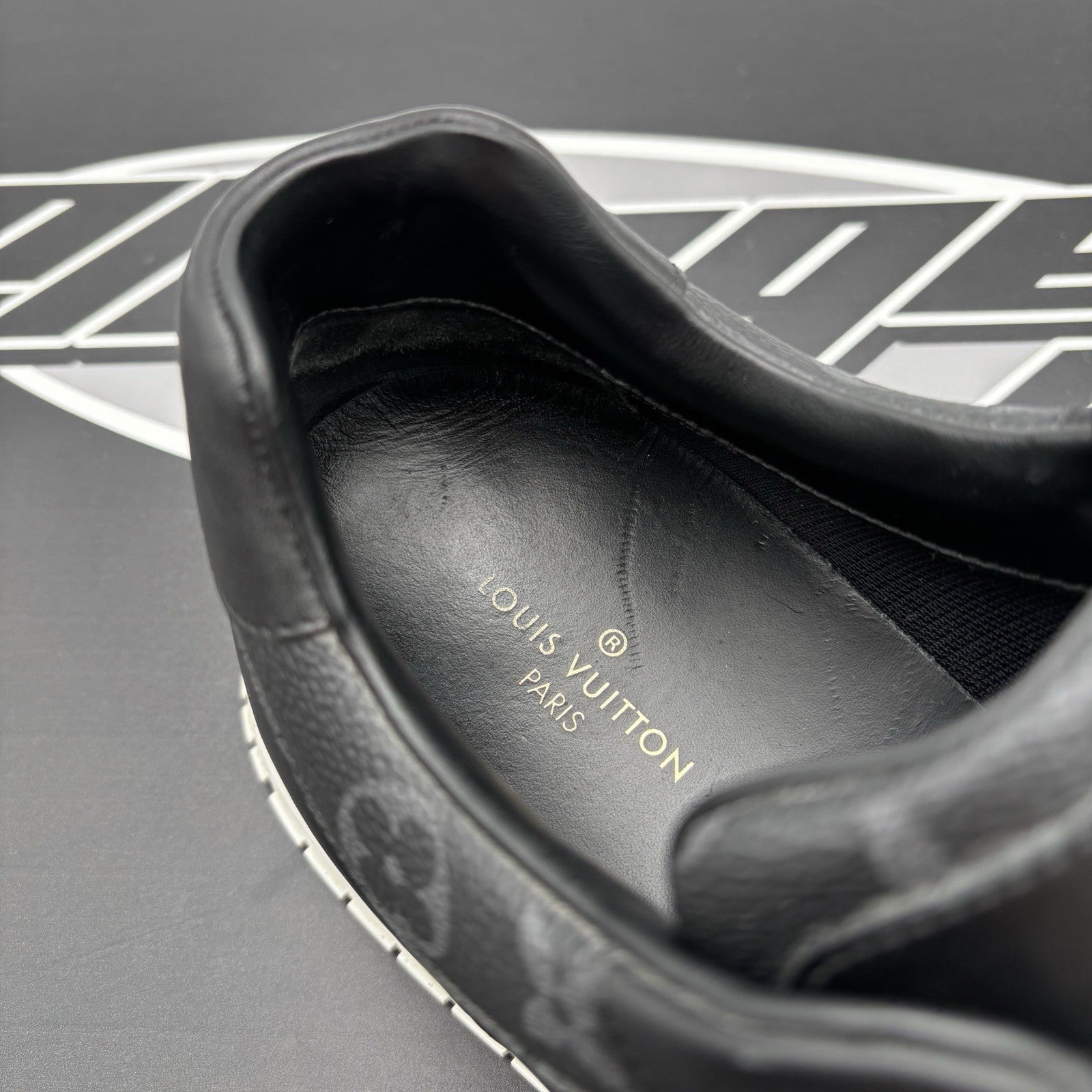Size 9.5 LV (10.5-11 US) Louis Vuitton Runaway ' Black White ' | GREAT COND!