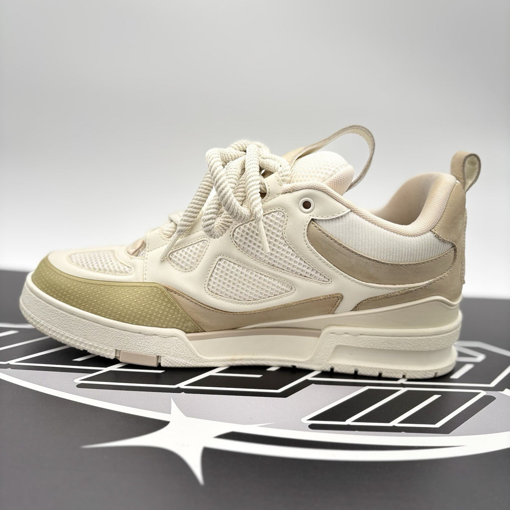Size 10.5 LV (11.5-12 US) Louis Vuitton Skate ' White ' | GOOD CONDITION!