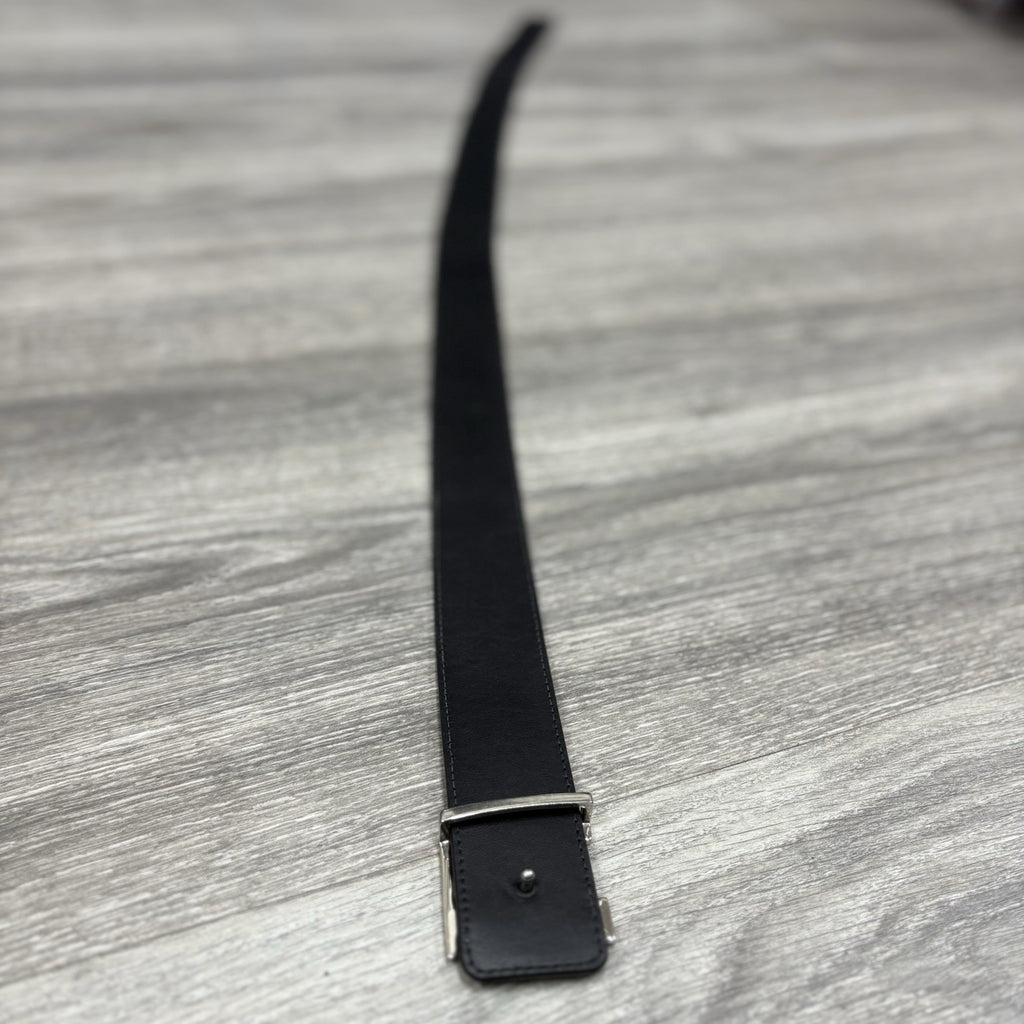Louis Vuitton Eclipse Monogram LV Initials Reversible Belt ' Black ' | CLEAN!