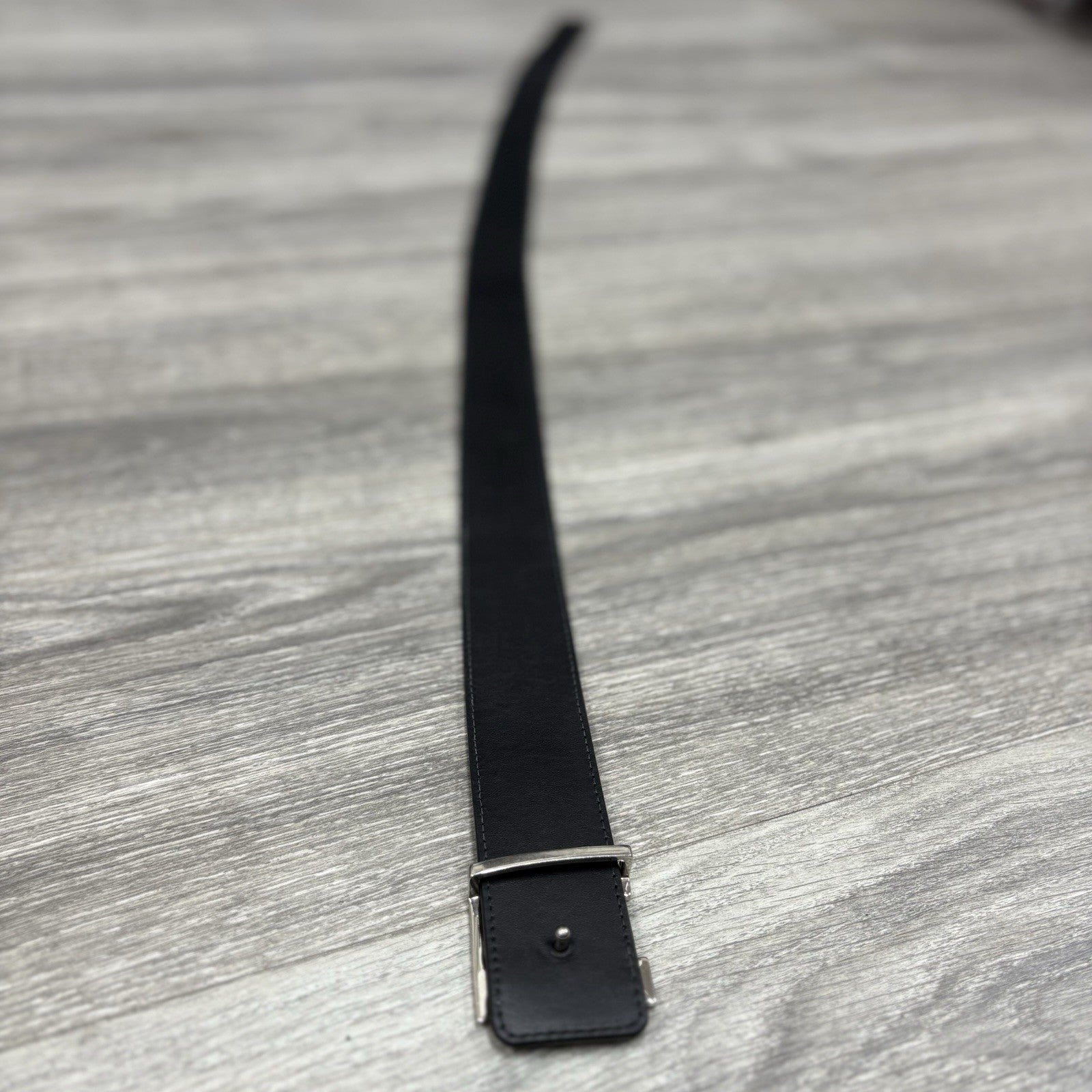 Louis Vuitton Eclipse Monogram LV Initials Reversible Belt ' Black ' | CLEAN!