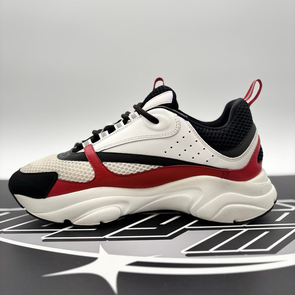 Size 43 (10 US) - Dior B22 Sneaker ‘ White, Red ‘ | GREAT CONDITION!