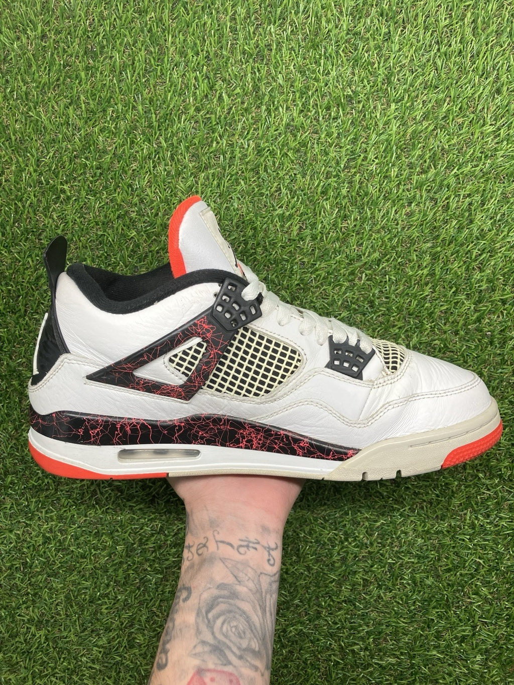 Size 10.5 - Nike Jordan 4 Retro ' Pale Citron ' | GOOD CONDITION!