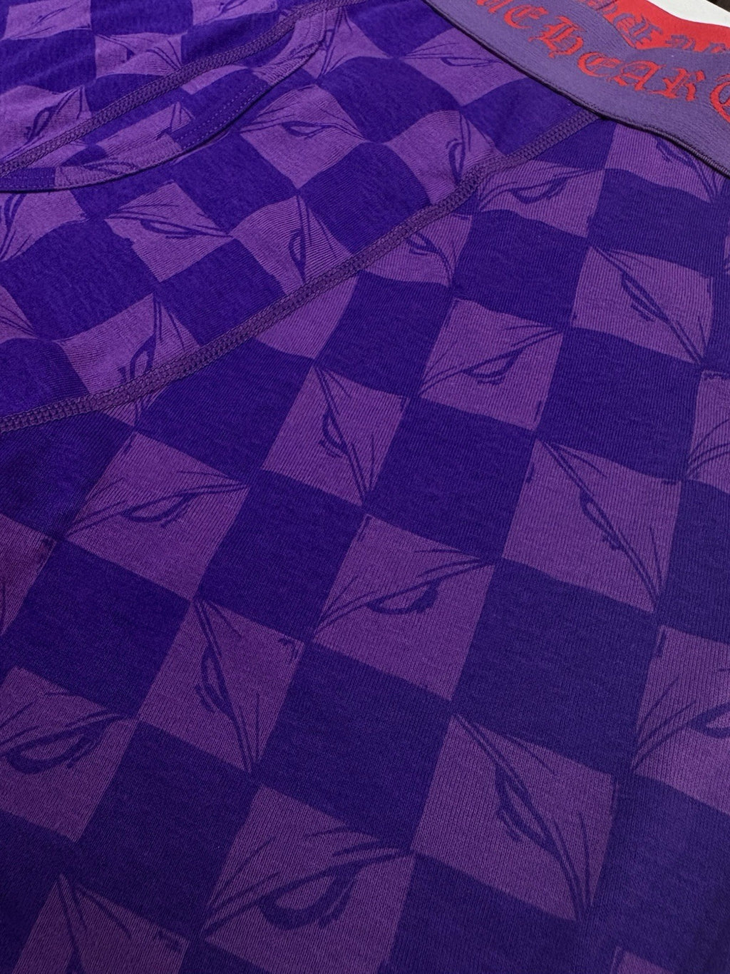 Size Medium - Chrome Hearts Matty Boy 99 Eyes Boxer Briefs ' Purple ' | NEW!