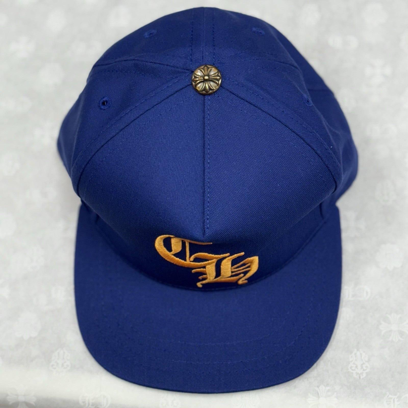 Chrome Hearts CH Baseball Cap ' Blue Orange' | BRAND NEW!