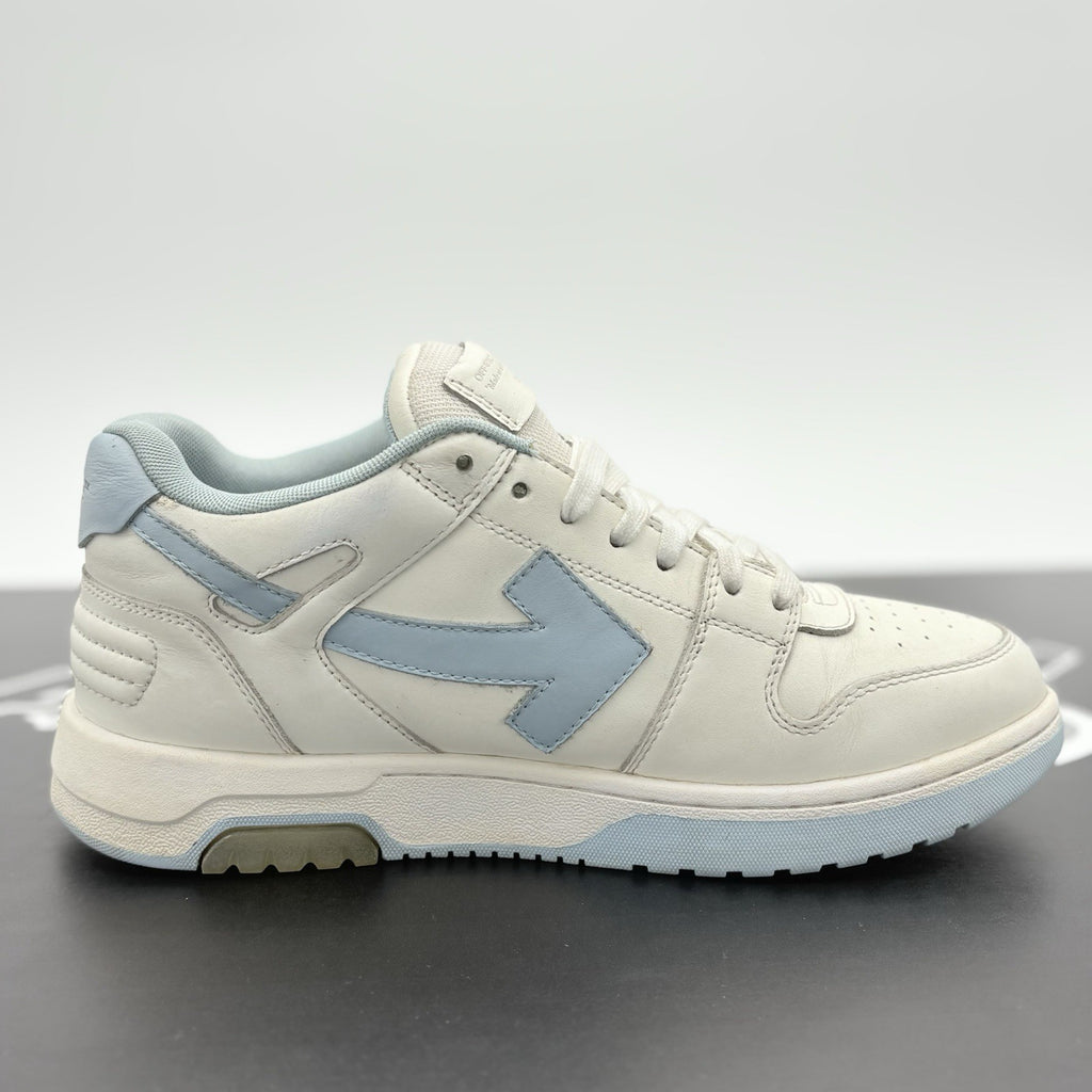 Size 41 (8 US) Off-White Out of Office ' White Light Blue ' | GOOD CONDITION!