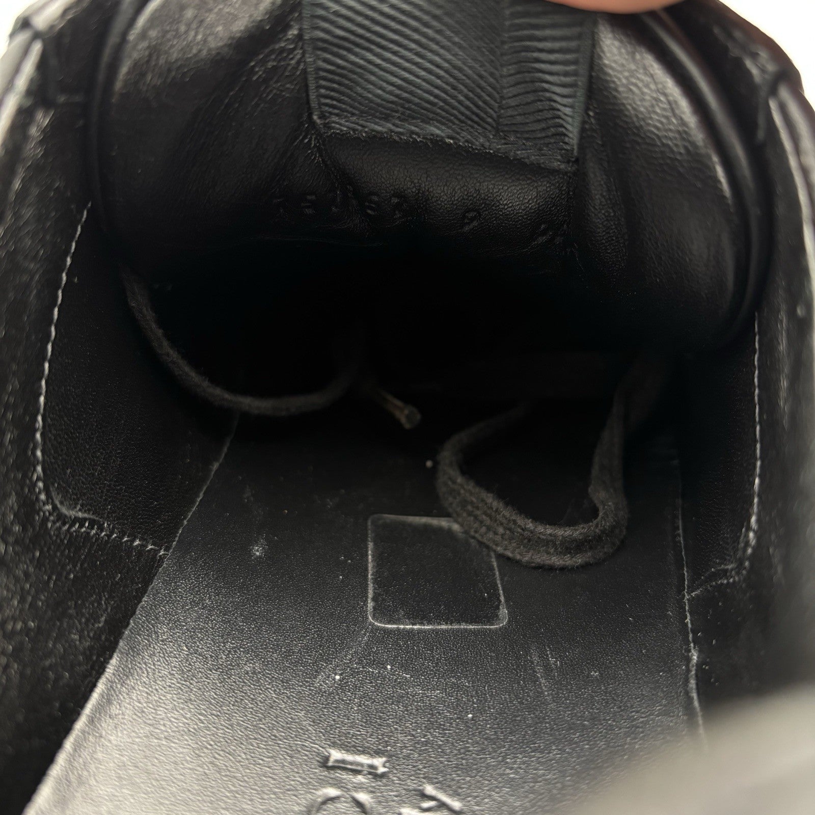 Size 9 G (9.5 US) - Gucci Rhyton Black Leather ' Interlocking G ' | GOOD COND!