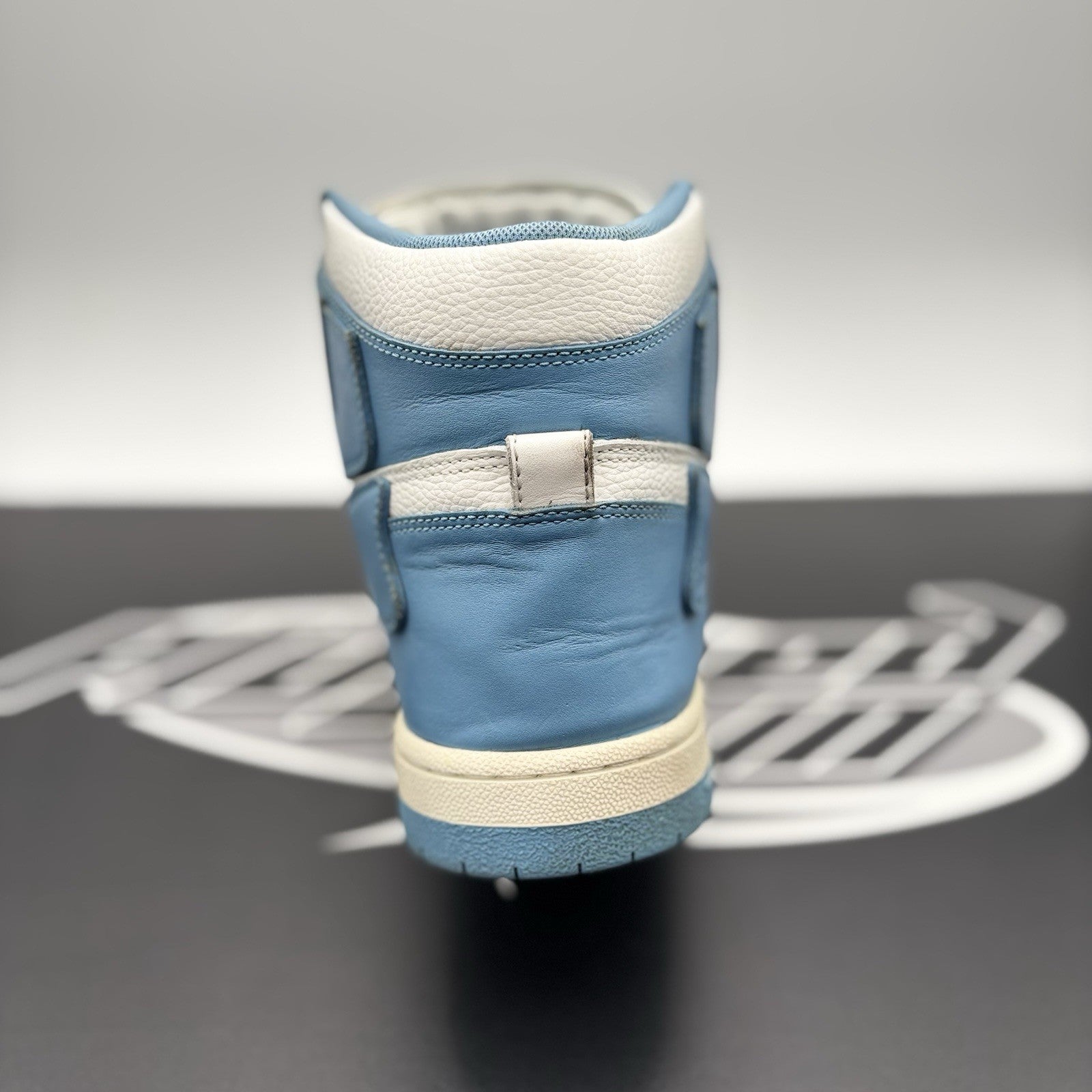 Size 46 (13 US) - Amiri Skel High Top ' Powder Blue White ' | GOOD CONDITION!
