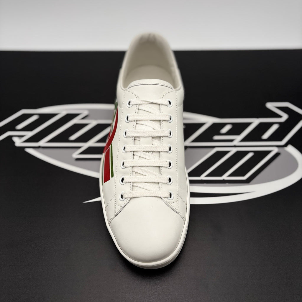 Size 7 G (7.5 US) - Gucci Ace ' Interlocking G ' | SUPER CLEAN!