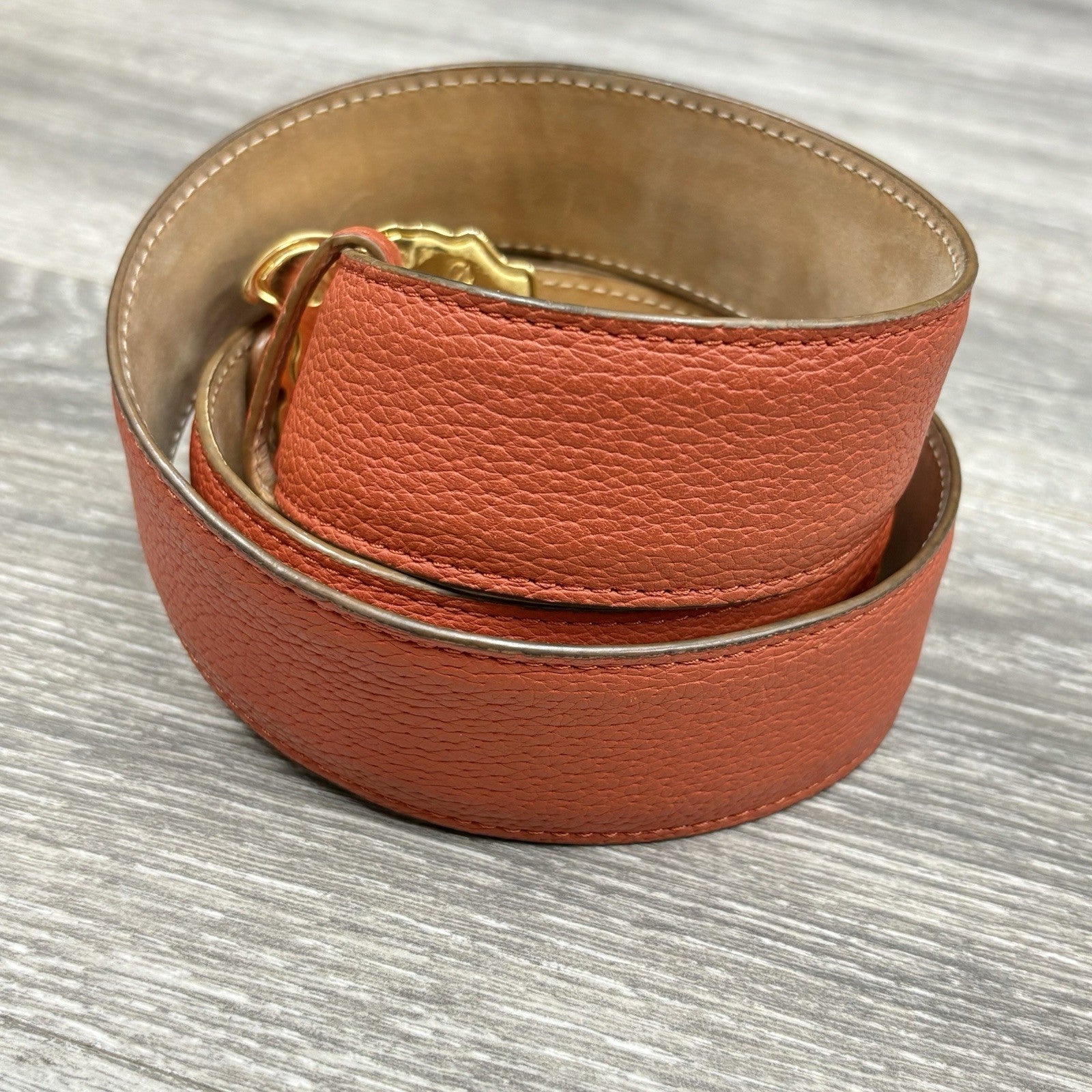 Versace Medusa Buckle Leather Belt | GOOD CONDITION!