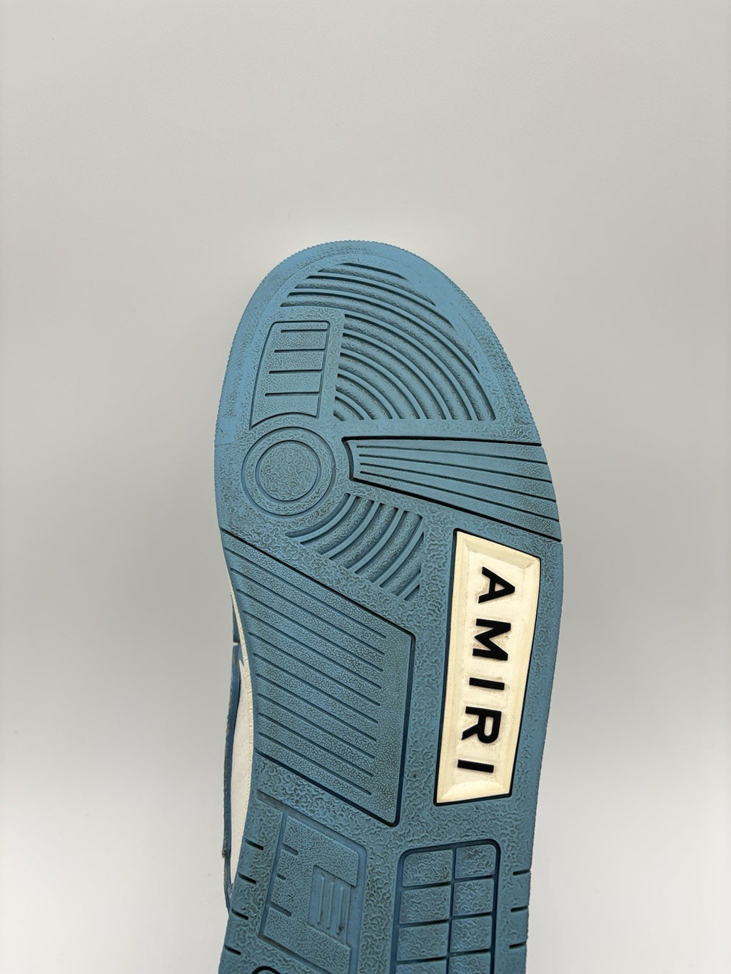 Size 46 (13 US) - Amiri Skel High Top ' Powder Blue White ' | GOOD CONDITION!