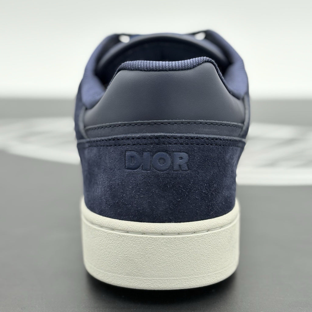 Size 44 (11 US) - Dior B27 Low ' Navy Blue Suede ' | ONLY WORN ONCE!