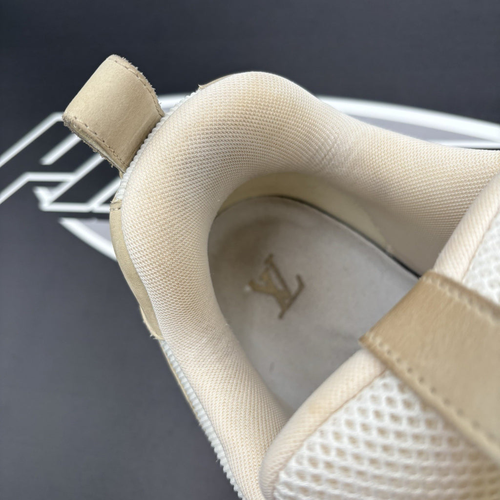 Size 10.5 LV (11.5-12 US) Louis Vuitton Skate ' White ' | GOOD CONDITION!
