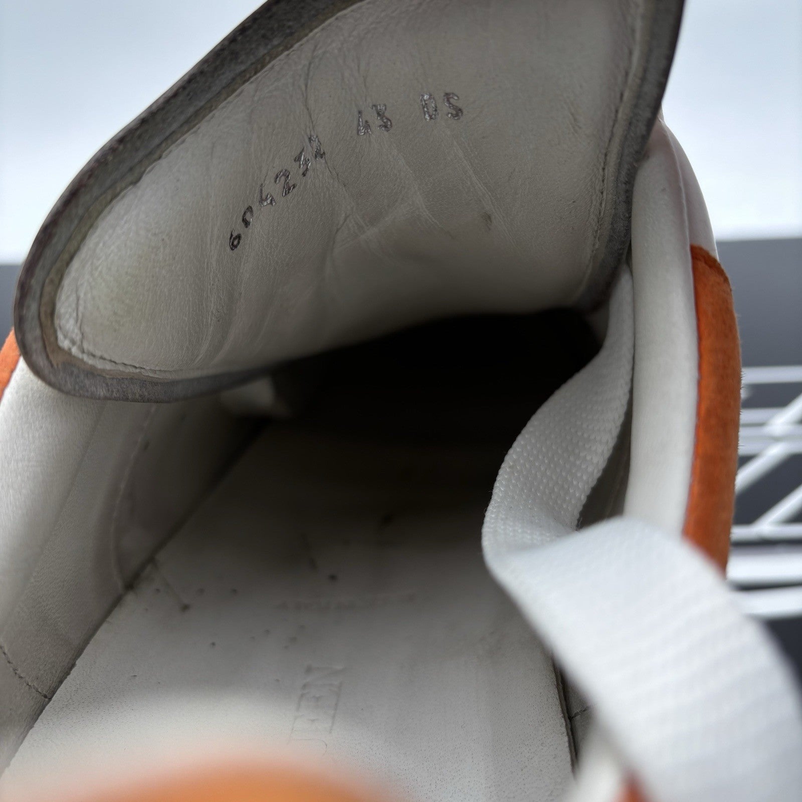 Size 43 (10 US) Alexander McQueen ' Translucent Orange ' | GREAT COND!