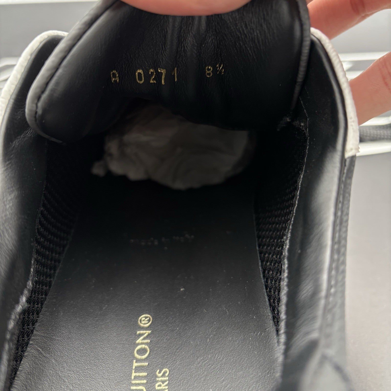 Size 8.5 LV (9.5-10 US) Louis Vuitton Run Away  ' Grey Tri-Color ' | EXCELLENT!