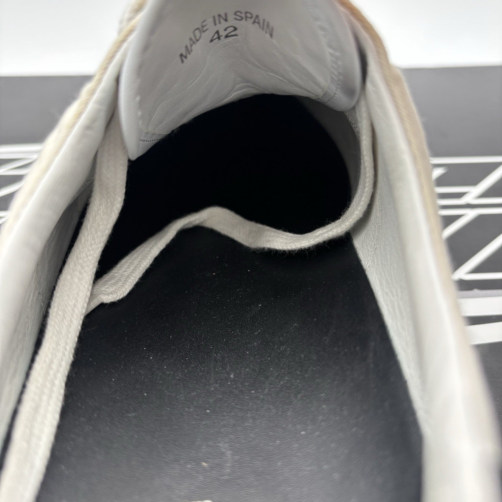 Size 42 (9 US) - Amiri Bone Slip On Skeleton Sneakers | GREAT CONDITION!