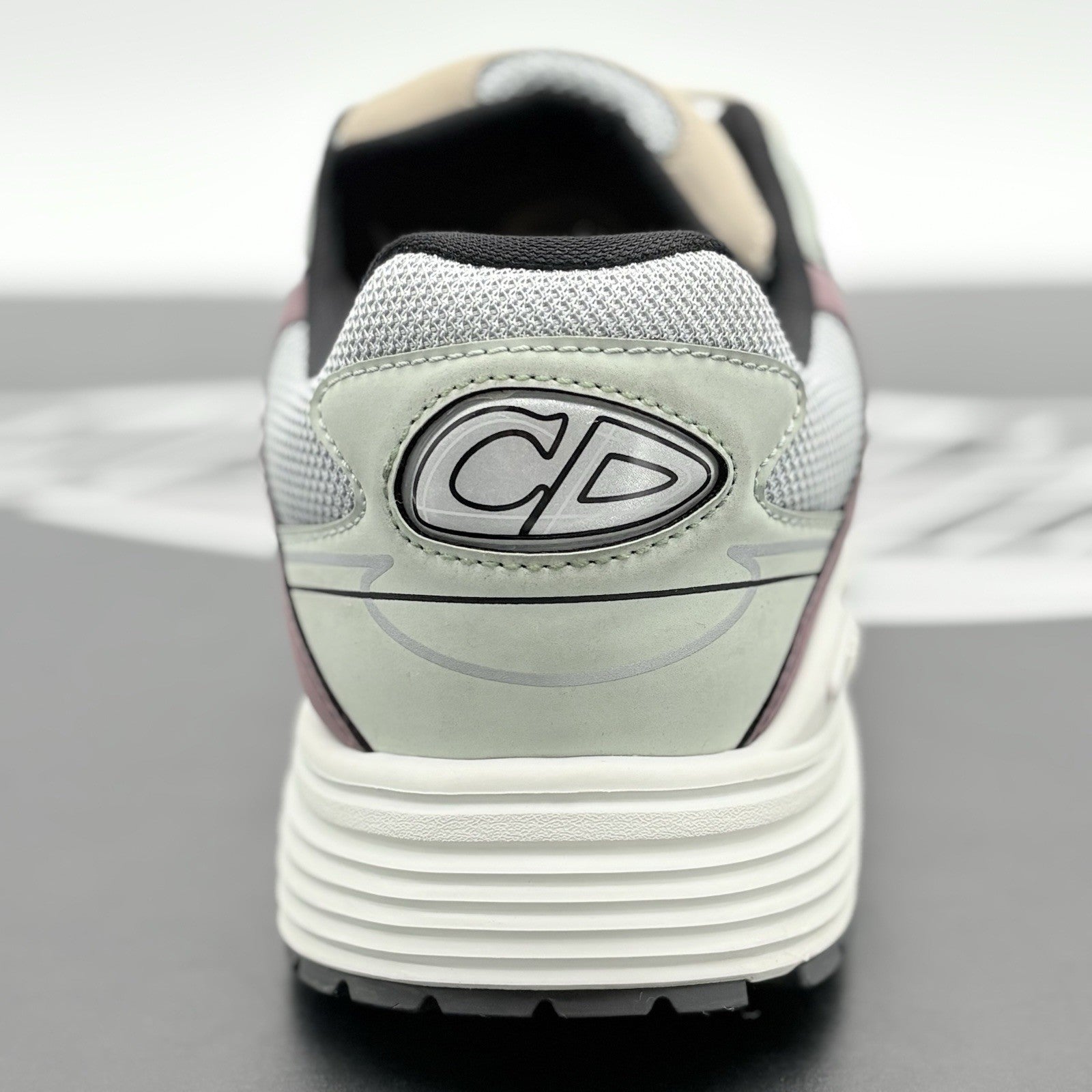 Size 45 (12 US) - Dior B30 Reflective Sneaker ' Light Green Purple ' | EXCELLENT