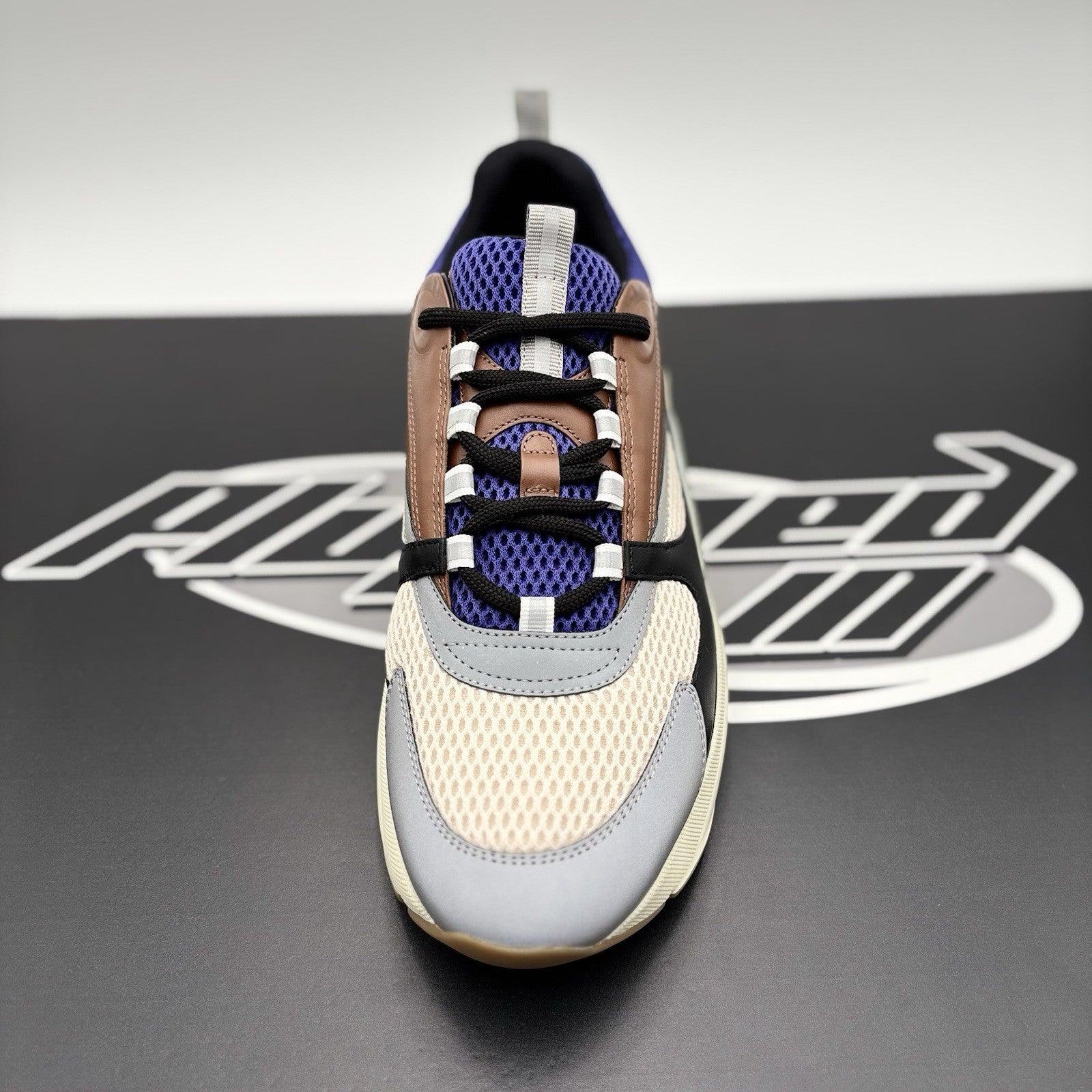 Size 46 (US 13) - Dior B22 Sneaker ' Coffee/Violet ' | SUPER CLEAN!