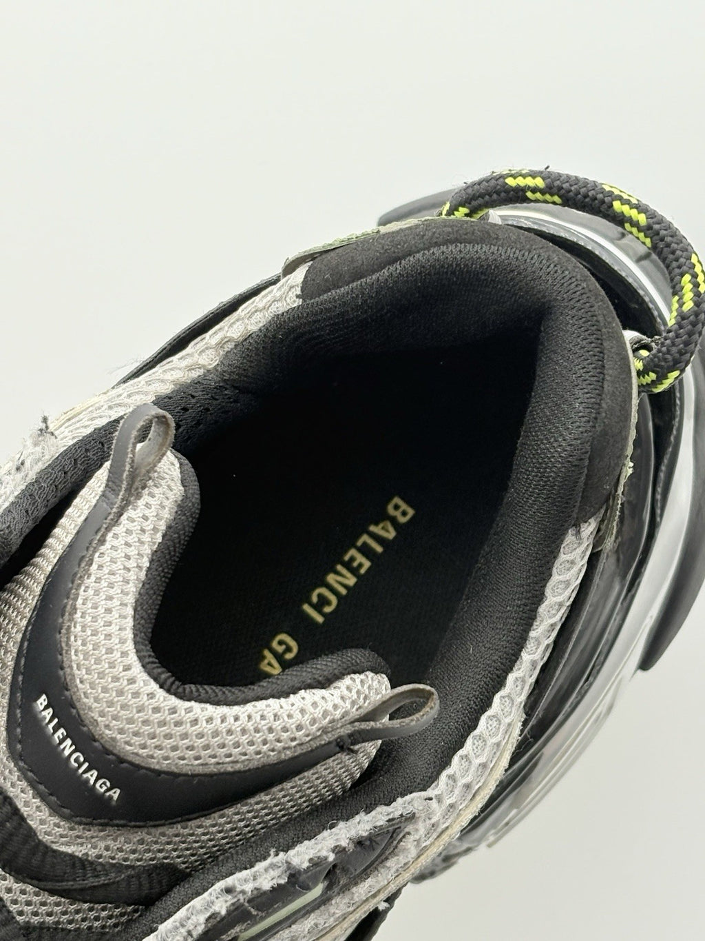 Size 46 (13 US) - Balenciaga Runner 2.0 ' Silver Neon Yellow ' | SUPER CLEAN!
