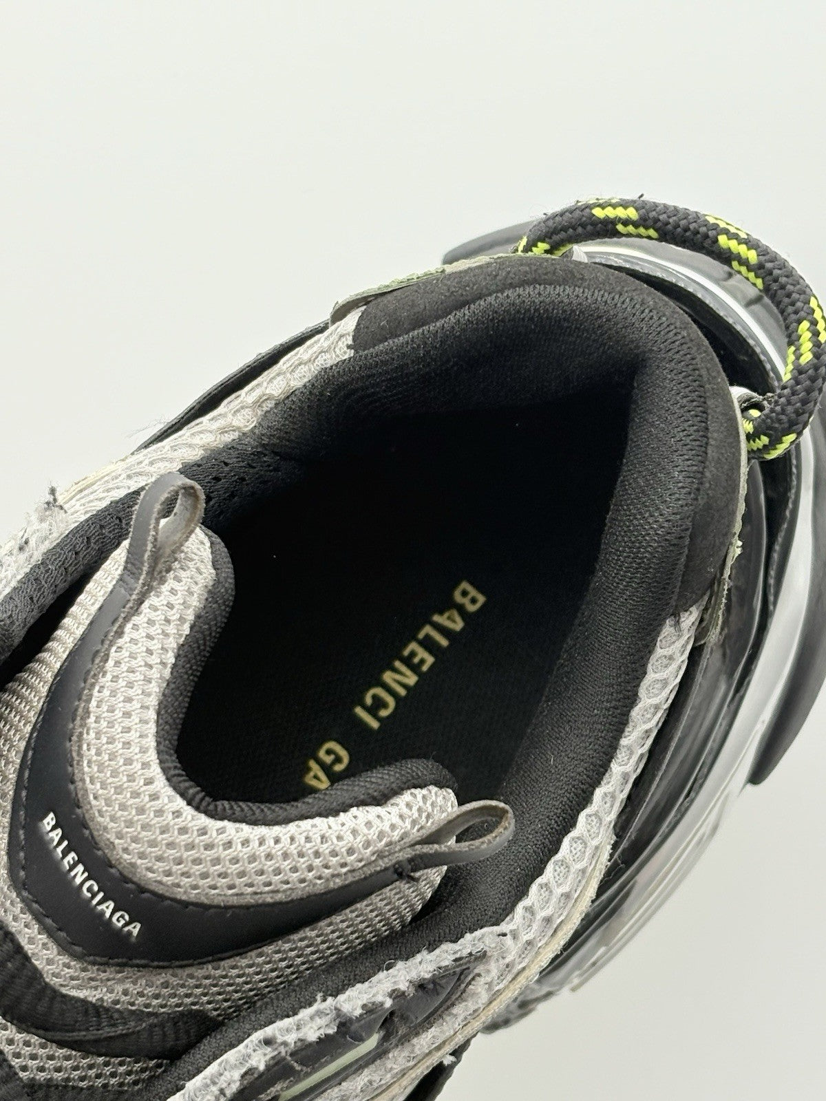 Size 46 (13 US) - Balenciaga Runner 2.0 ' Silver Neon Yellow ' | SUPER CLEAN!