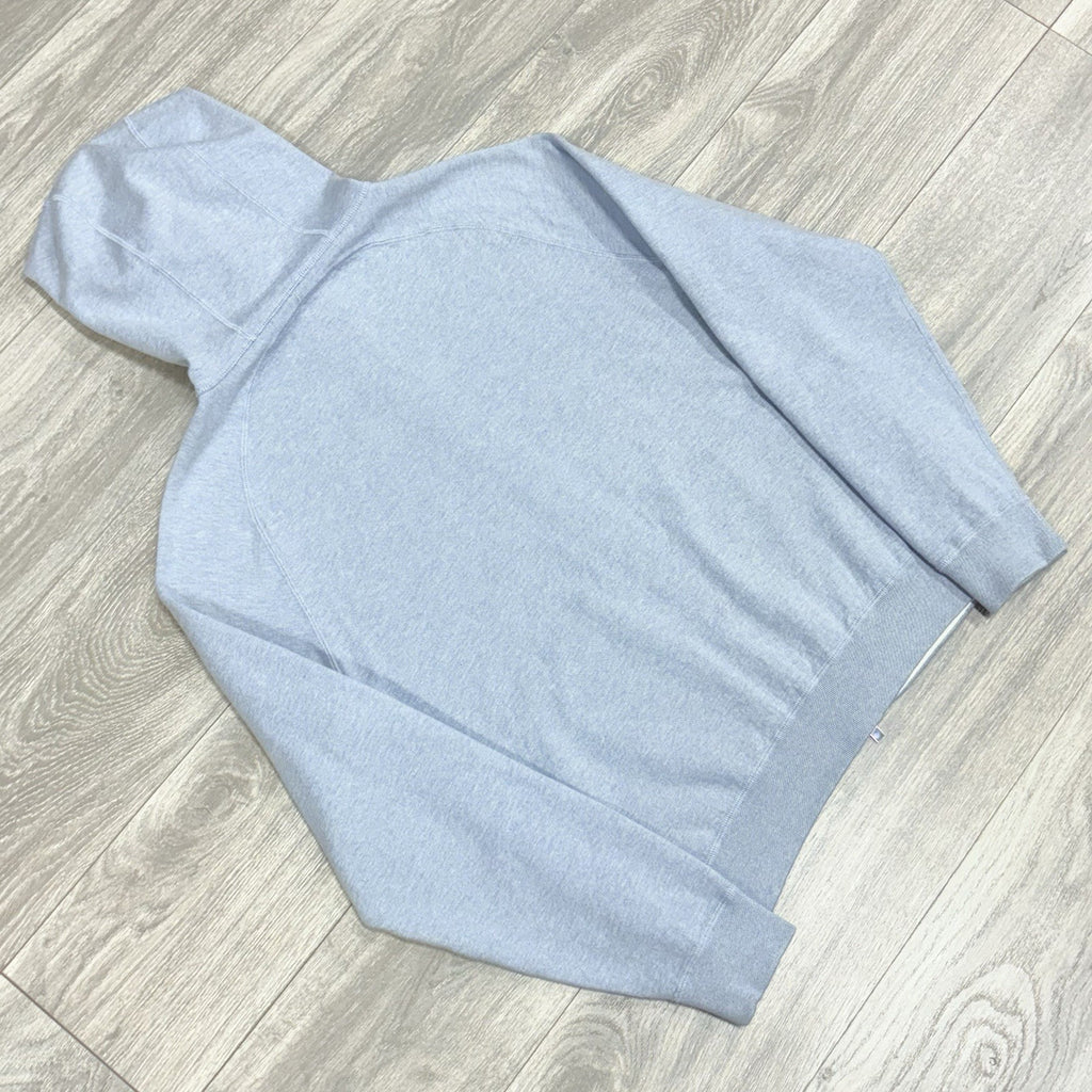 Size XL - Dior Cashmere Knit & Blue Cotton Hooded Track Jacket  | SUPER CLEAN!