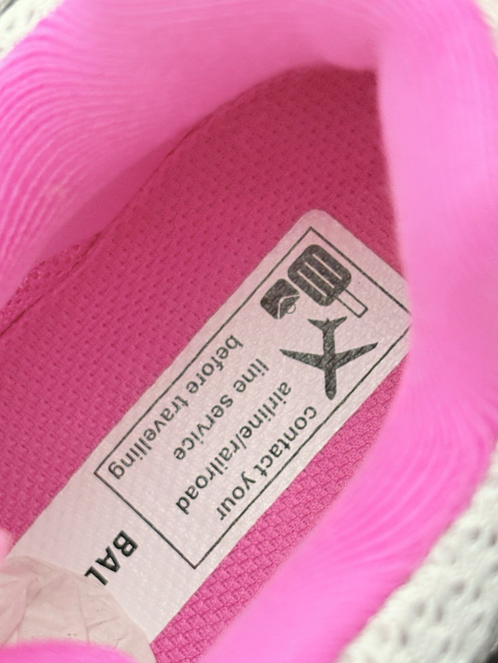 Size 40 - Balenciaga Track LED ' Pink White Black ' | BRAND NEW!