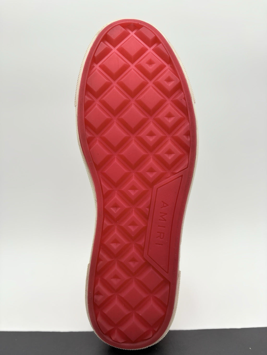 Size 44 (11 US) Amiri Bandana Canvas High-Top Sneaker ' Red ' | GREAT CONDITION!