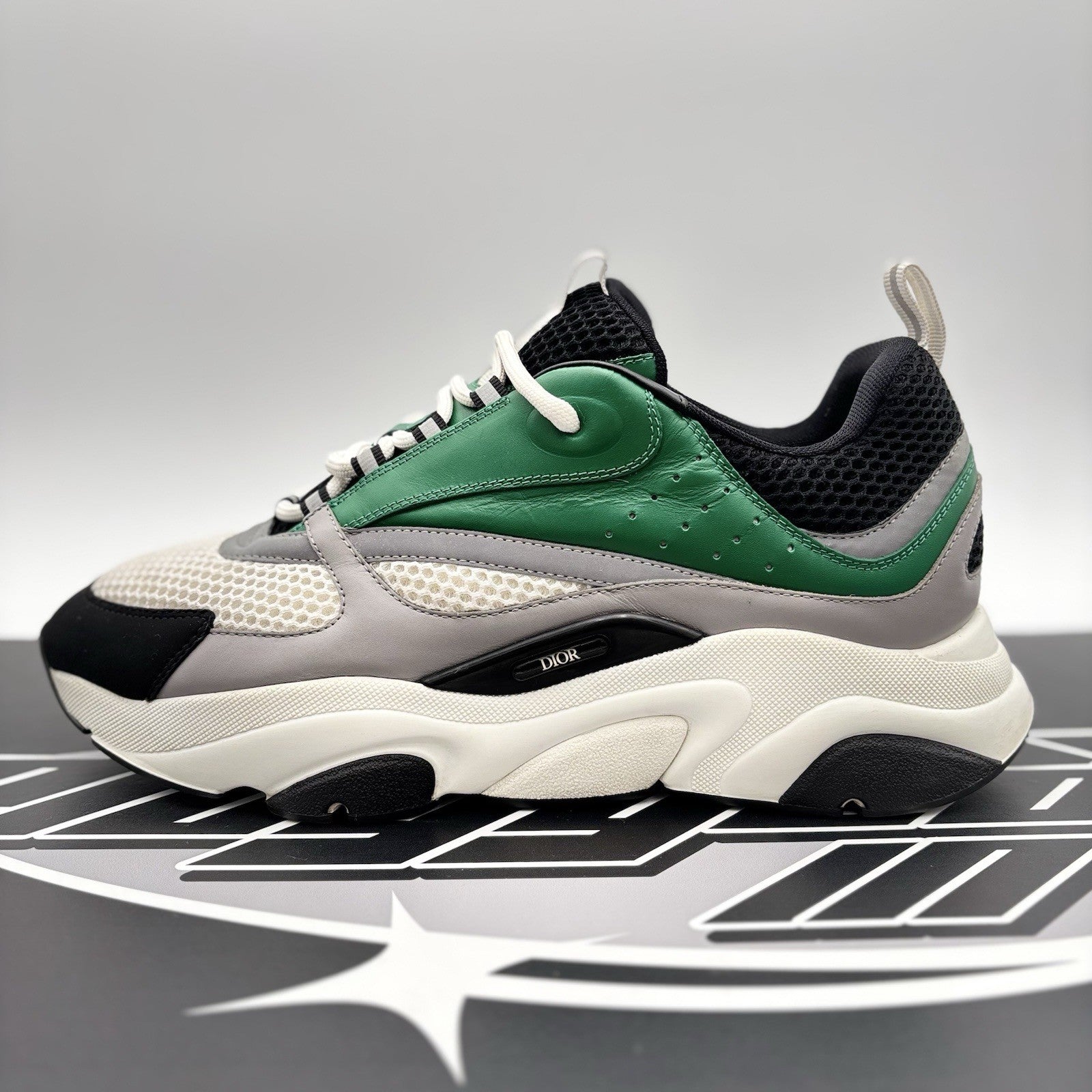 Size 46 (13 US) - Dior B22 Sneaker ' Green White Black ' | GOOD CONDITION!