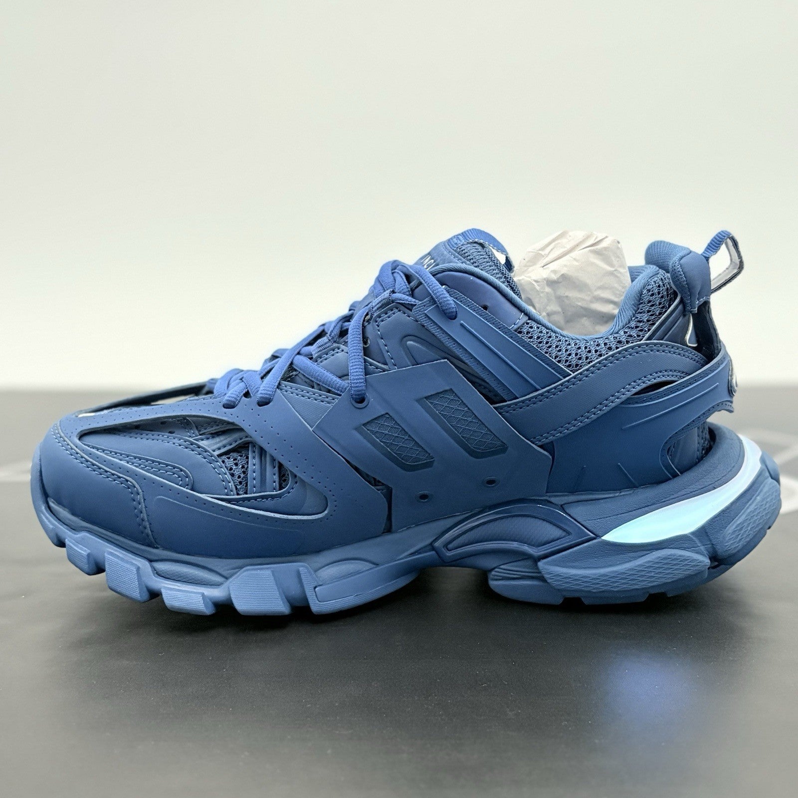 Size 41 (8 US) - Balenciaga Track LED Sneaker ' Navy ' | BRAND NEW!