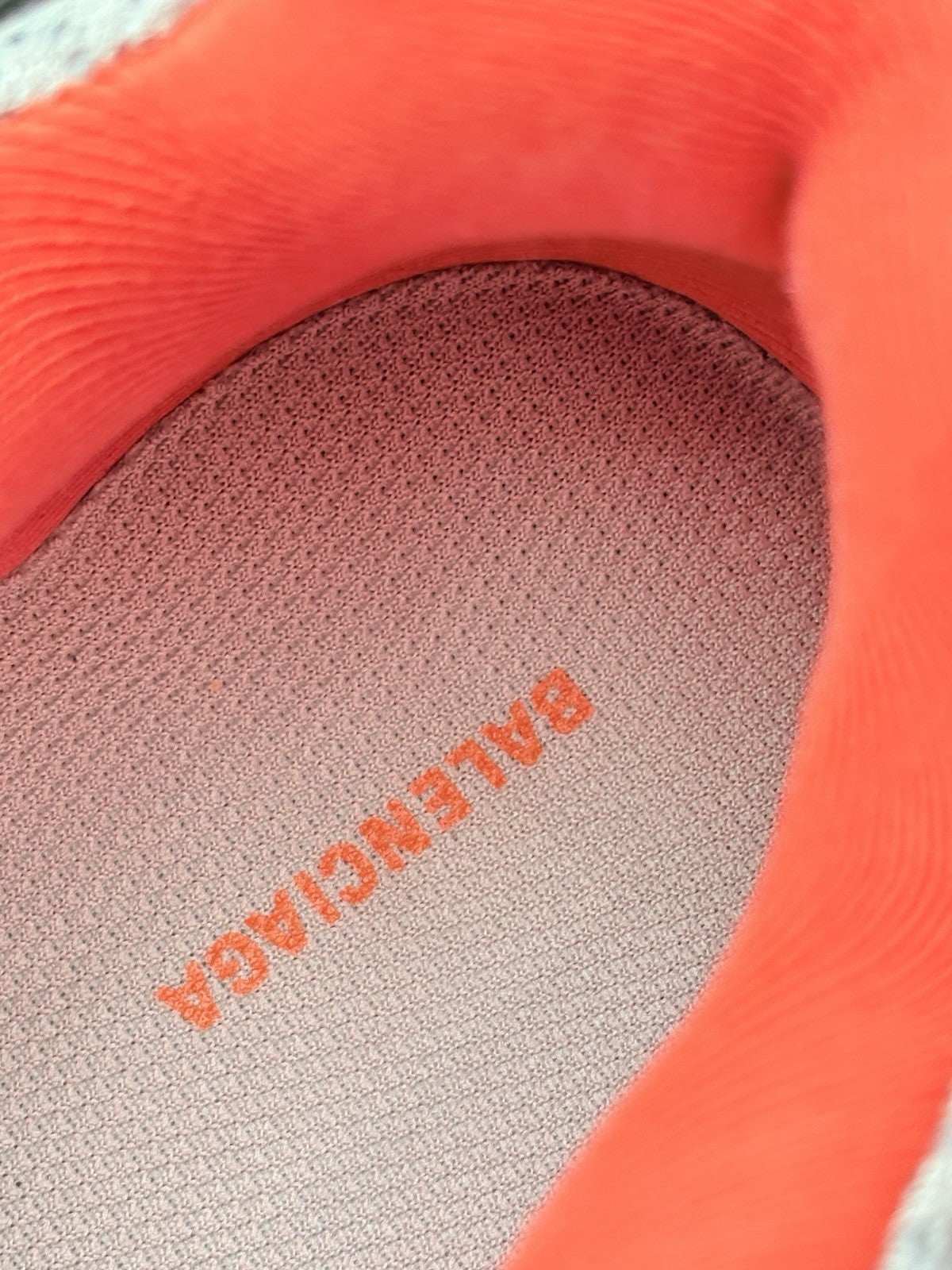 Size 41 (8 US) - Balenciaga Track Sneaker ' Orange Gray ' | BRAND NEW!