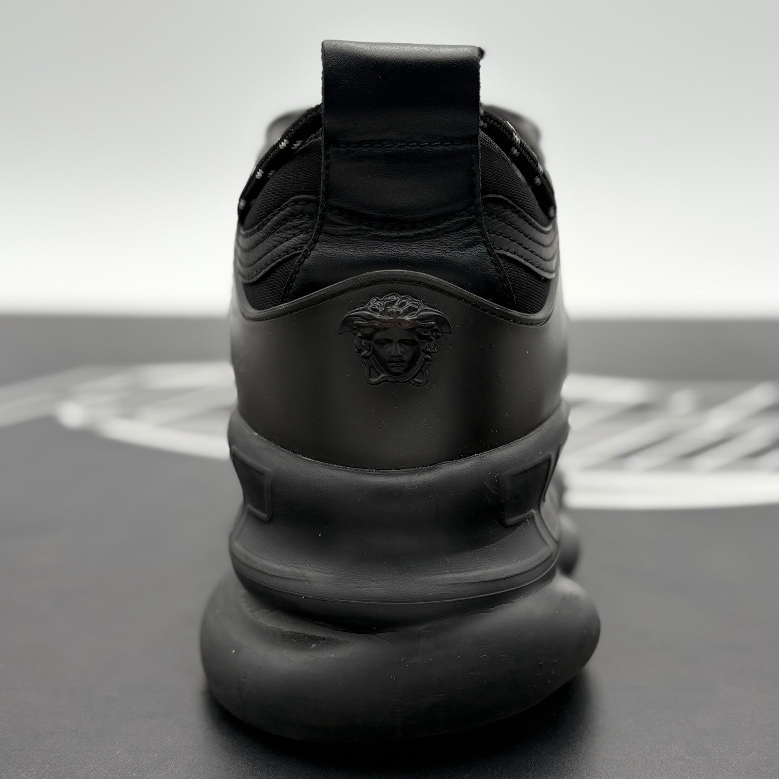 Size 44 (11 US) - Versace Chain Reaction Sneaker ' Black ' | GREAT CONDITION!