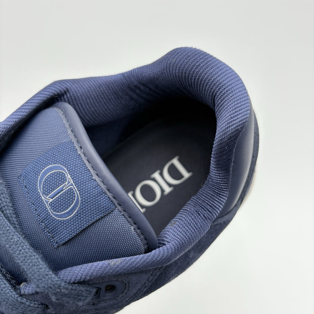Size 44 (11 US) - Dior B27 Low ' Navy Blue Suede ' | ONLY WORN ONCE!