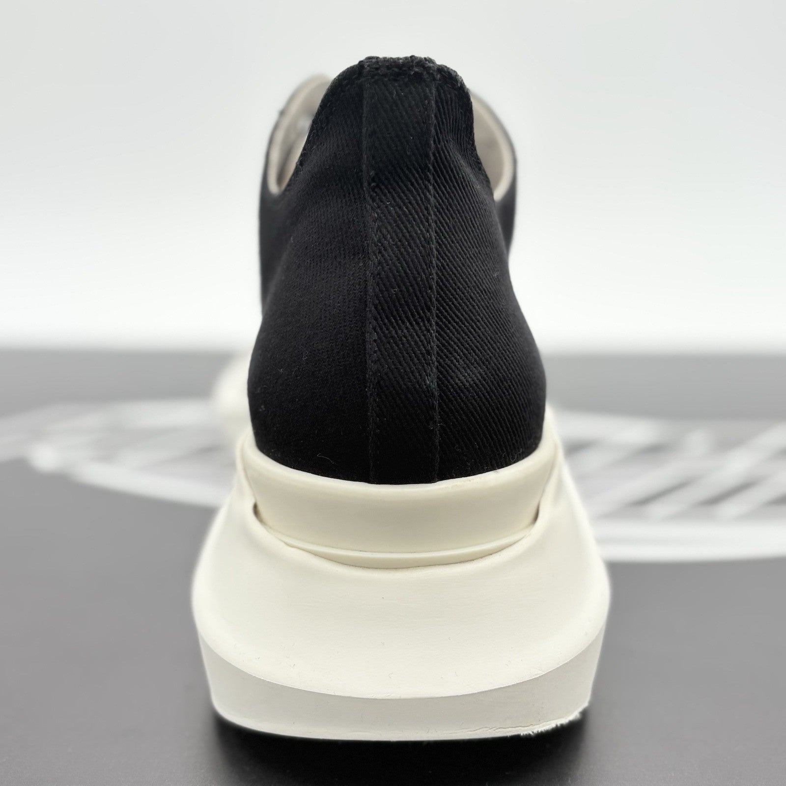 Size 43 (10 US) Rick Owens DRKSHDW Abstract Low ' Black Milk ' | GREAT CONDITION