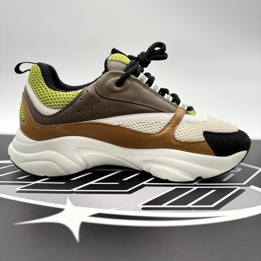 Size 45 (US 12) - Dior B22 Sneaker ' Brown, Kaki ' | GOOD CONDITION!
