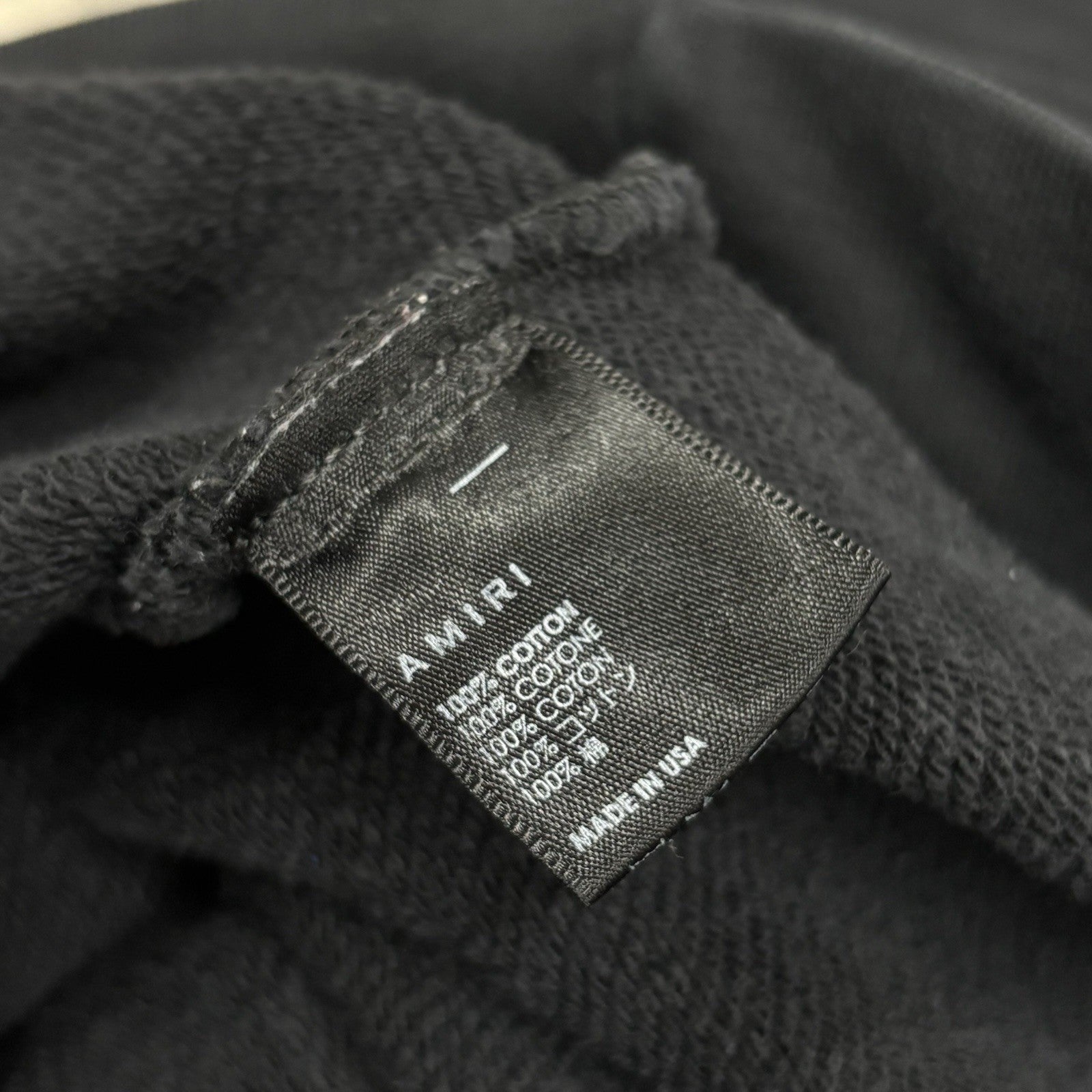Size M - Amiri Core Logo Hoodie ' Black ' | GREAT CONDITION!